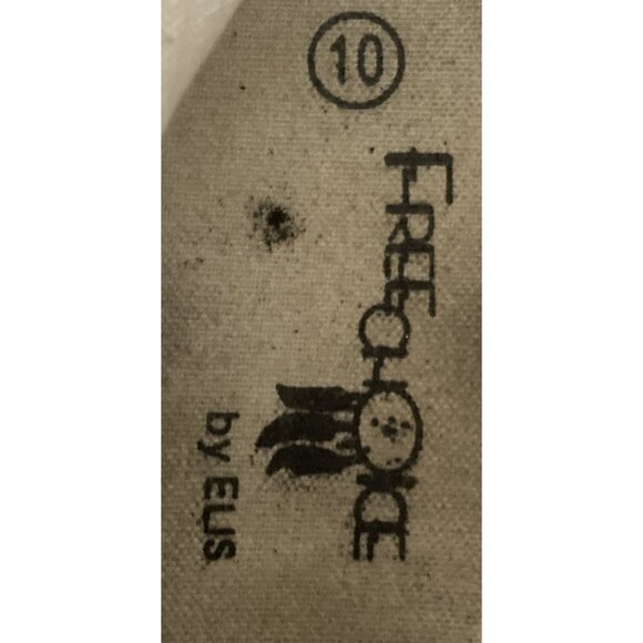 Free Choice By Elis Women's Size 10 Multicolor Pattern Canvas Sneakers - Picture 8 of 8